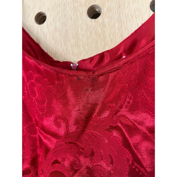 90s red mini dress - Picture 6 of 6